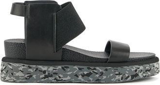 United Nude Rico Sandal II - Dames - Sleehakken - Zwart - 37 EU - Leer - Schoenen
