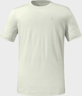 Sch&ouml;ffel Funktionsshirt SCH&Ouml;FFEL CIRC T Shirt Tauron M, Herren, Gr. 46, grau (9180, grau), Oberstoff: 100% Polyester, Rundhals, Shirts Funktionsshirt
