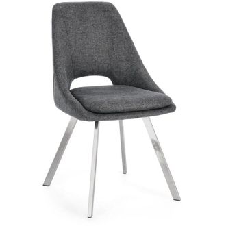 BIZZOTTO Sedia Kashar con struttura in compensato, per arredo interno 45 x 49,5 x h 85 cm -Beige / Confezione da 4 pezzi