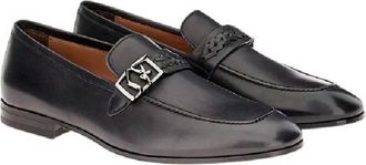 Ferragamo Ferragamo Nairobi SF Ornament Leather Mocassins, Size 9 EE