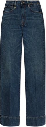 R13 Straight-leg jeans - Dames - Regular Fit Jeans - Blauw - W27 - Katoen - Jeans