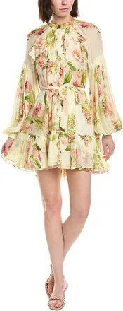 Hemant & Nandita Ruffle Mini Dress