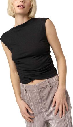 Project Social T Carine Shirred Side Rib Tank