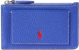 Polo Ralph Lauren Polo Play Leather Zip Card Case