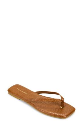 Yosi Samra Mercer Flip Flop in Whiskey at Nordstrom, Size 11