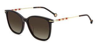 Carolina Herrera HER 0100/G/S 086/HA Womens Sunglasses Tortoiseshell Size 56