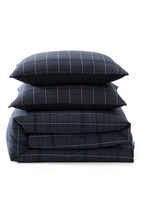 Tommy Hilfiger Cold Spring Duvet Cover & Shams Set in Blue at Nordstrom, Size Full/queen