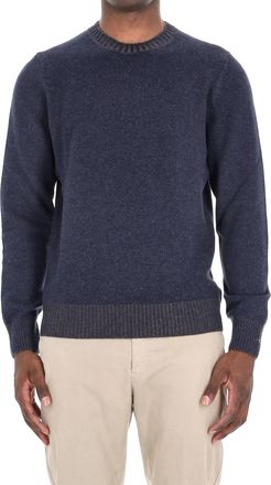 Barba Vanis&eacute; Crewneck in Wool-Viscose-Cashmere