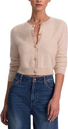 Alice & Olivia Alice + Olivia Dollie Cashmere-Blend Cardigan