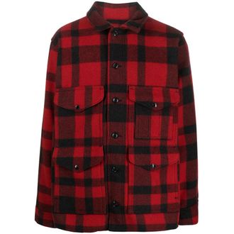 Filson Mackinaw Plaid Wool Shirt Jacket