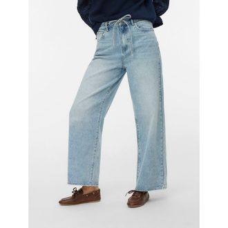 Vero Moda Wijde jeans met hoge taille