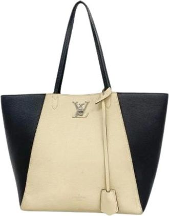 Louis Vuitton Pre-owned Tote Bags, female, Beige, Size: ONE SIZE Pre-owned Tote Bag
