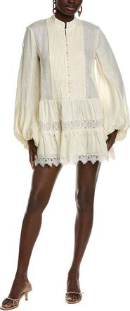 Bardot Antonia Linen Mini Dress