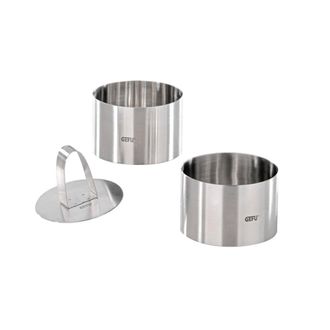 GEFU Aros para postres y entrantes, 2 unidades