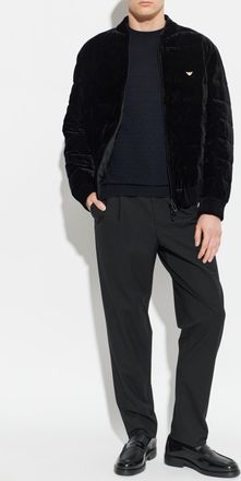 Emporio Armani Reversible Hooded Jacket, Mens, Black