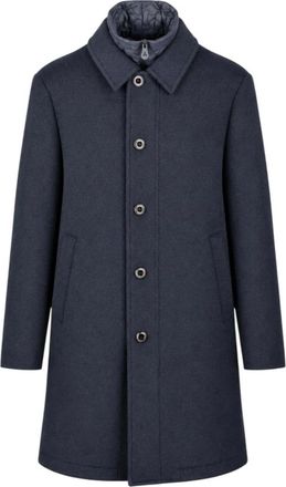 Peuterey Abrigo Fionnghal WOP 01 con chaleco desmontable - Coats - Hombre - Azul - 2XL