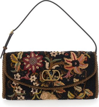 Valentino Garavani Multicolor Vain Shoulder Bag