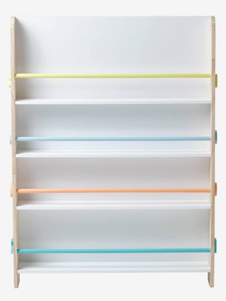 Vertbaudet B&uuml;cherregal,,Books f&uuml;r Kinder weiss/natur