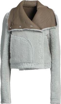 Rick Owens ROPA DE ABRIGO - Borreguito y pelo ecol&oacute;gico en YOOX.COM