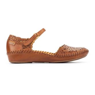 Pikolinos Elegante Vallarta Ballerina - Dames - Ballerinas - Bruin - 39 EU - Leer - Schoenen
