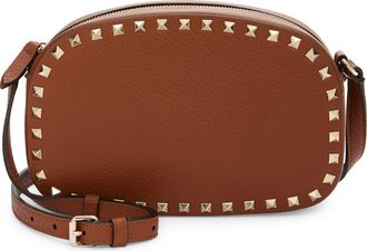 Valentino Garavani Rockstud Crossbody Camera Bag in Selleria at Nordstrom