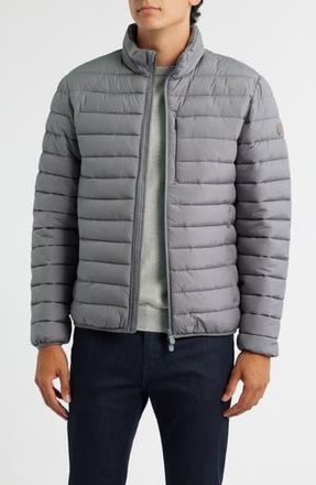 Save The Duck Erion Water Resistant Quilted Puffer Jacket in Mid Grey at Nordstrom Rack, Size Xx-Large