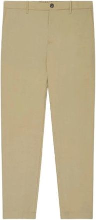 Slowear Slowear, Broeken, Heren, Beige, L, Leer, Slim fit Teknotela Broek