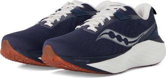 Saucony Mens Triumph 22 Sneaker, Navy/Gum, 10 UK