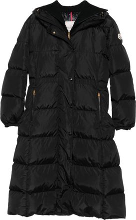 Moncler Giacca trapuntata con cappuccio - 999 BLACK