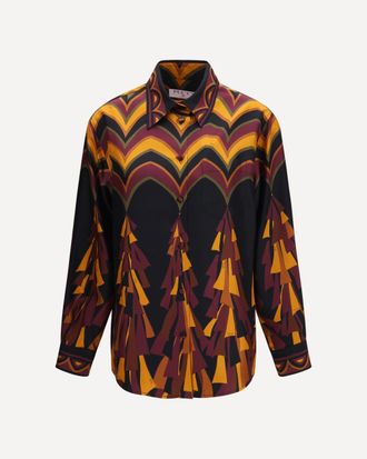 Pucci Silk Shirt in Baiadera print Female XS