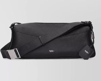 Max Mara leather clutch bag