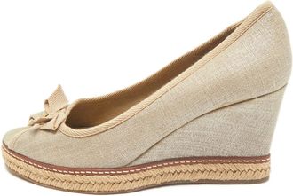 Tory Burch Espadrillas con fiocco - Toni neutri
