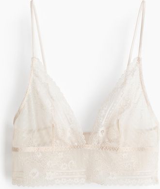 H&M Soft-BH aus Spitze - Beige