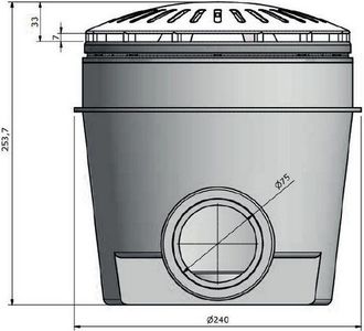 Pools Scarico o presa di fondo nuovo PS in ABS ca/liner