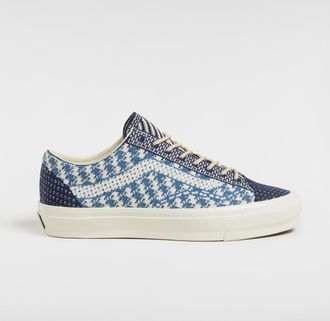 Vans Unisex Premium Old Skool 36 Ek Sneakers - Blue Textile - Size UK 7.5