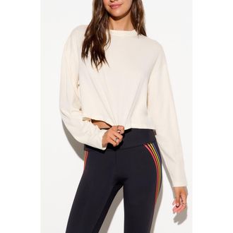 Spiritual Gangster Icy Drew Graphic Long Sleeve T-Shirt in Canvas at Nordstrom, Size X-Large