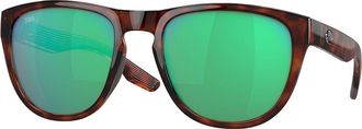 Costa 6S9082 Irie Polarized 908206 Mens Sunglasses Tortoiseshell Size 55