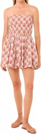 Misa Sadie Mini Dress In Paisley Block