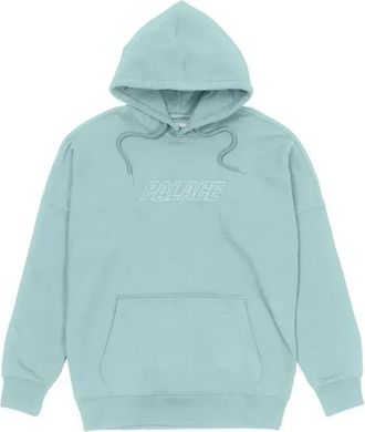 Palace Jumbo Tri-Ferg Drop Shoulder Hoodie Green P21CS257