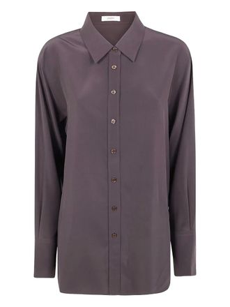 Joseph Joe shirt - women - Silk - 40 - Brown