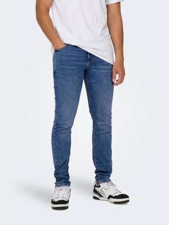 Only & Sons slim fit jeans ONSLOOM medium blue denim