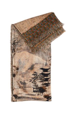Pierre-Louis Mascia Multicolour Scarf With Pattern And Soft Fabric