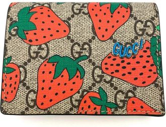 Gucci Gg Supreme Wallet (Bi-Fold) (Pre-Owned)