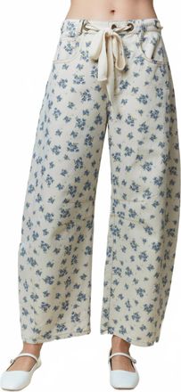 Peach Love California Garden Stroll Trousers In Multi