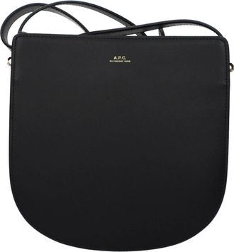 A.P.C. Gen&egrave;ve Crossbody Bag - Dames - Schoudertassen - Zwart - ONE Size - Katoen - Tassen