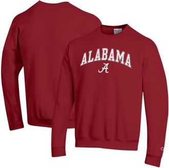 Champion Mens Champion Crimson Alabama Crimson Tide Arch Over Logo Pullover Sweatshirt at Nordstrom, Size Xx-Large