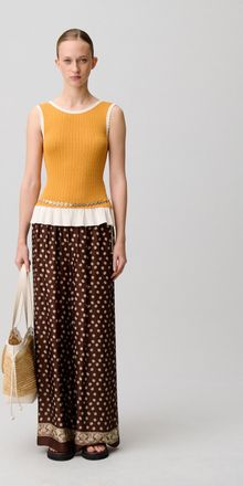 Claudie Pierlot Top maille col rond