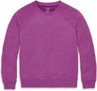 primary Adult Cozy Fleece Sweatshirt in Heather Boysenberry at Nordstrom, Size Xx-Large