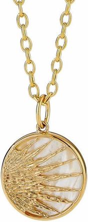 Syna Rising Sun Charm in Mother Of Pearl at Nordstrom, Size Large