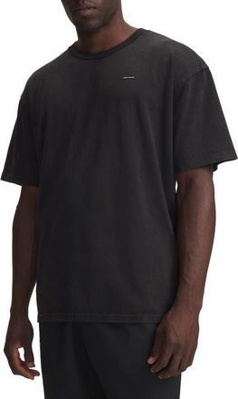 Under Armour Heavyweight Oversized Washed T-Shirt in Ultimate Black/black at Nordstrom, Size Xxx-Large